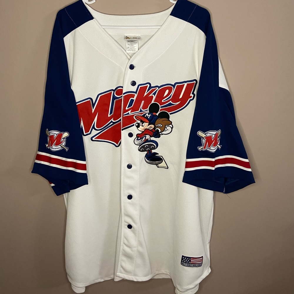 Authentic Vintage Mickey Mouse Baseball Jersey